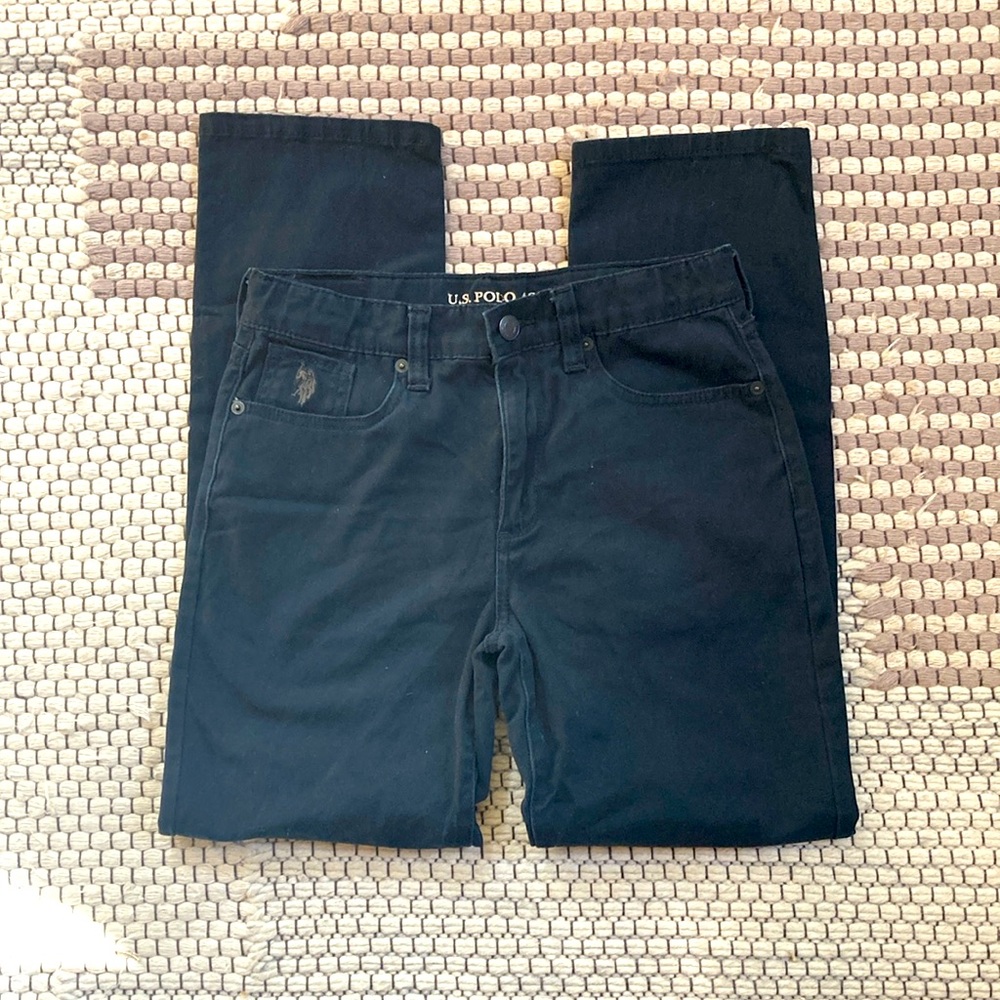 Navy Blue Chino Pants, Size 14